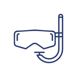 Очки, маски для плавания, шапочки