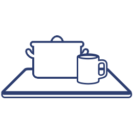 Коврики для сушки посуды