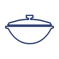 Кастрюли и казаны чугунные