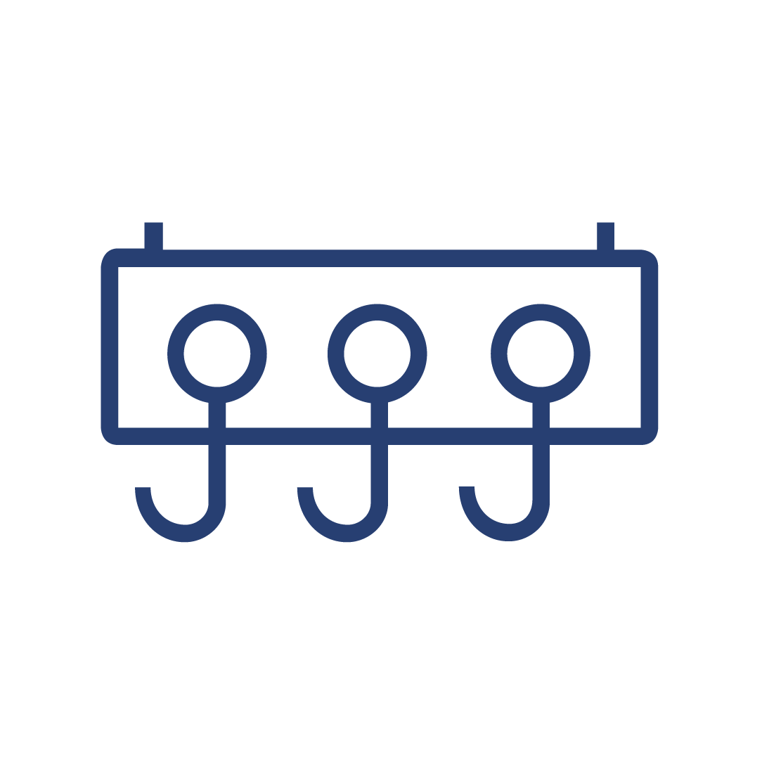 Вешалки, крючки настенные. Ключницы