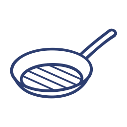 Сковороды-гриль и прессы для гриля чугунные