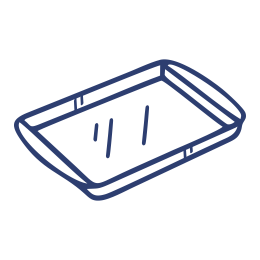 Формы для запекания из боросиликатного (жаропрочного) стекла