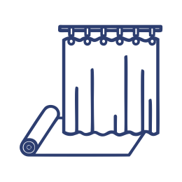 Наборы коврики + занавески